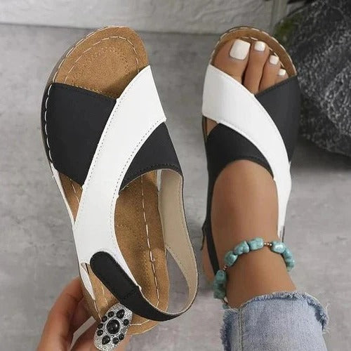 Chanclas cómodas para caminar con soporte de arco y suela antideslizante