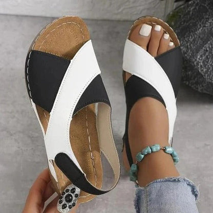 Chanclas cómodas para caminar con soporte de arco y suela antideslizante
