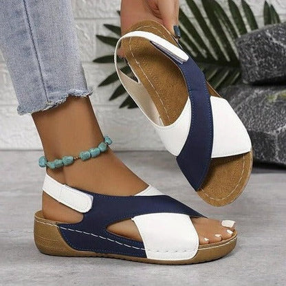 Chanclas cómodas para caminar con soporte de arco y suela antideslizante