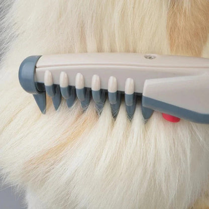 Herramienta de cepillado fácil para desenredar el pelo de mascotas