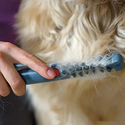 Herramienta de cepillado fácil para desenredar el pelo de mascotas