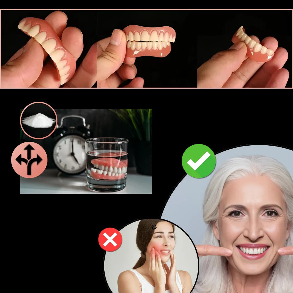 Kit completo para el cuidado de dentaduras postizas