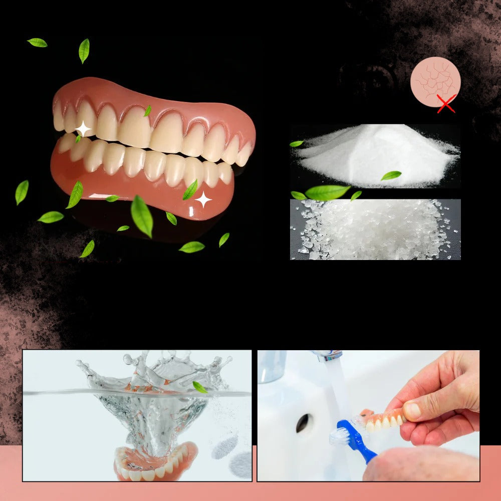 Kit completo para el cuidado de dentaduras postizas