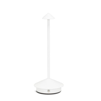 Lámpara de mesa LED portátil con control táctil recargable por USB