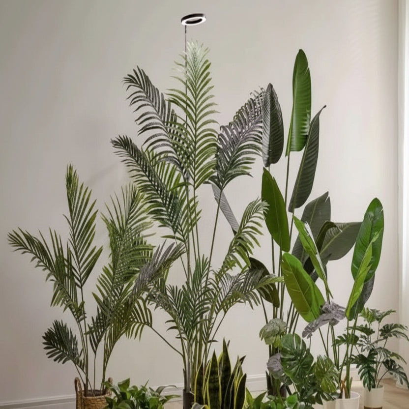 Lámpara de cultivo LED ajustable para plantas de interior con temporizador
