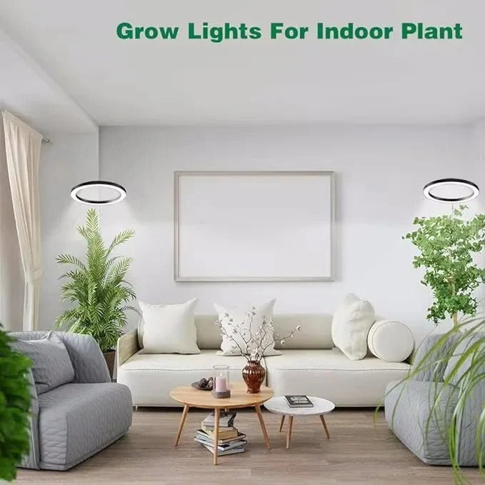 Lámpara de cultivo LED ajustable para plantas de interior con temporizador