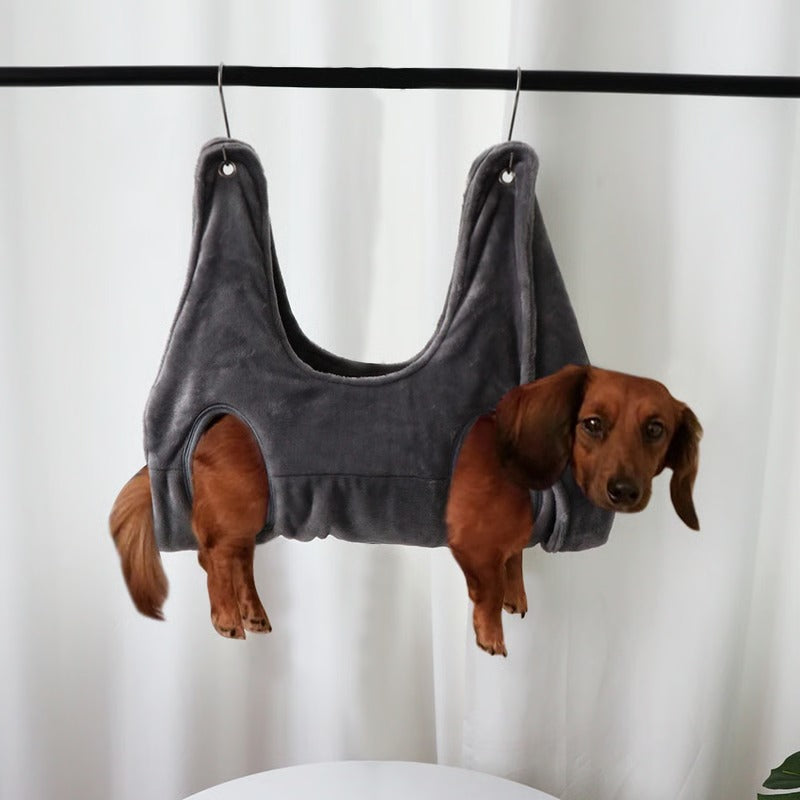 Mesa de aseo fácil para perros para el cuidado de las uñas