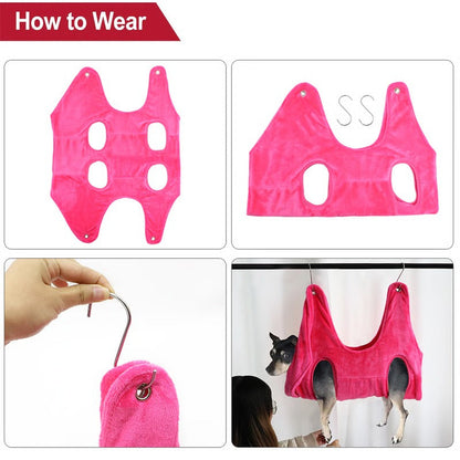 Mesa de aseo fácil para perros para el cuidado de las uñas