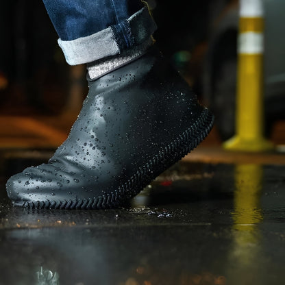 Cubrezapatos impermeables de silicona para días de lluvia