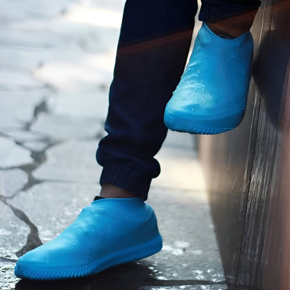 Cubrezapatos impermeables de silicona para días de lluvia