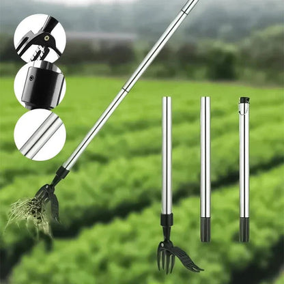 Herramienta de Jardinería Ergonómica con Desmalezador Desmontable