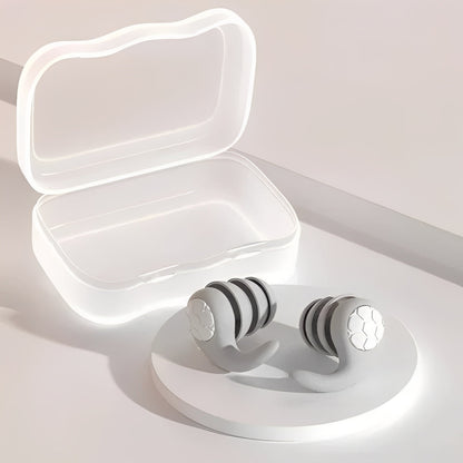Tapones de silicona suave para dormir y bloquear el ruido