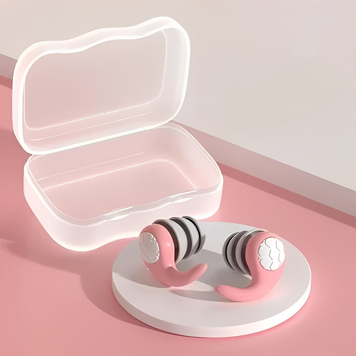 Tapones de silicona suave para dormir y bloquear el ruido