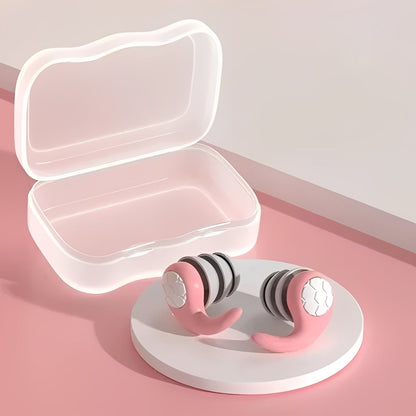 Tapones de silicona suave para dormir y bloquear el ruido