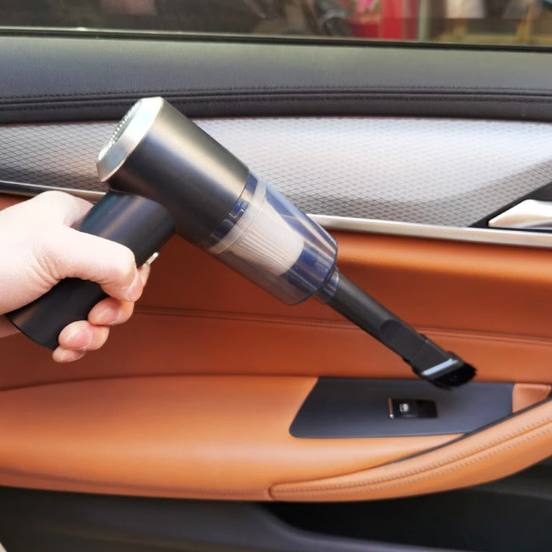 Aspiradora de coche inalámbrica compacta, aspiradora portátil para el hogar y mascotas