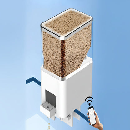 Dispensador automático de comida para peces con temporizador para acuarios