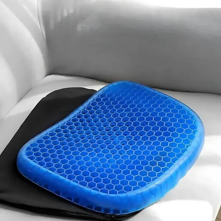 Comfortable Gel Seat Pad for Back Support - Ortekor