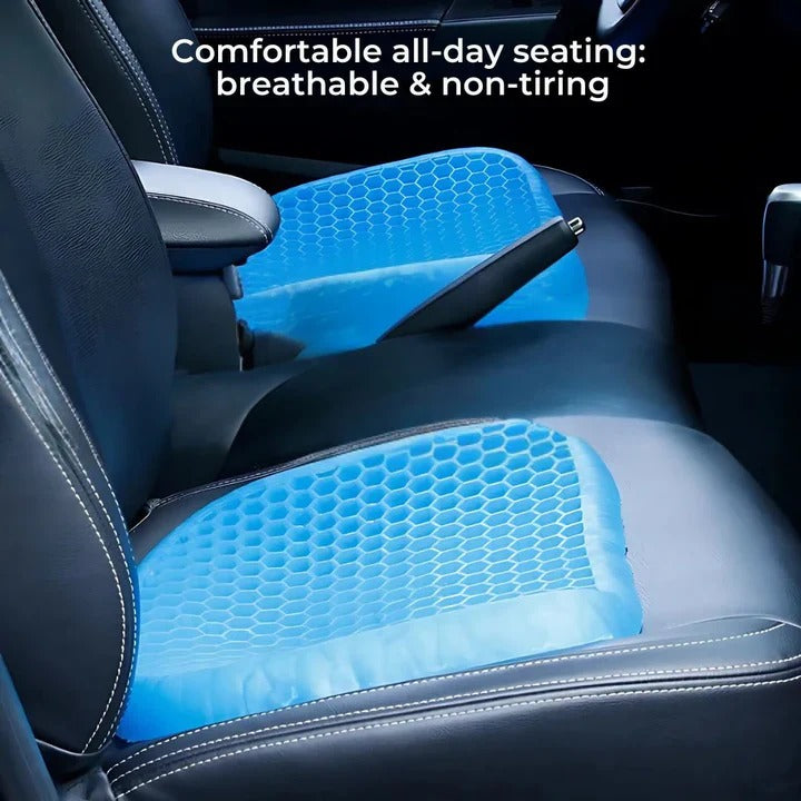 Almohadilla de gel cómoda para el asiento para soporte lumbar