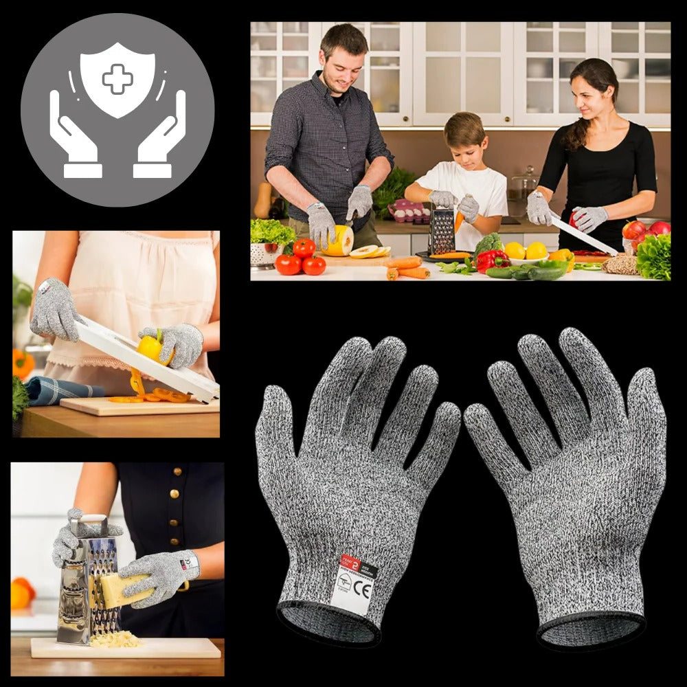 Guantes de trabajo protectores resistentes