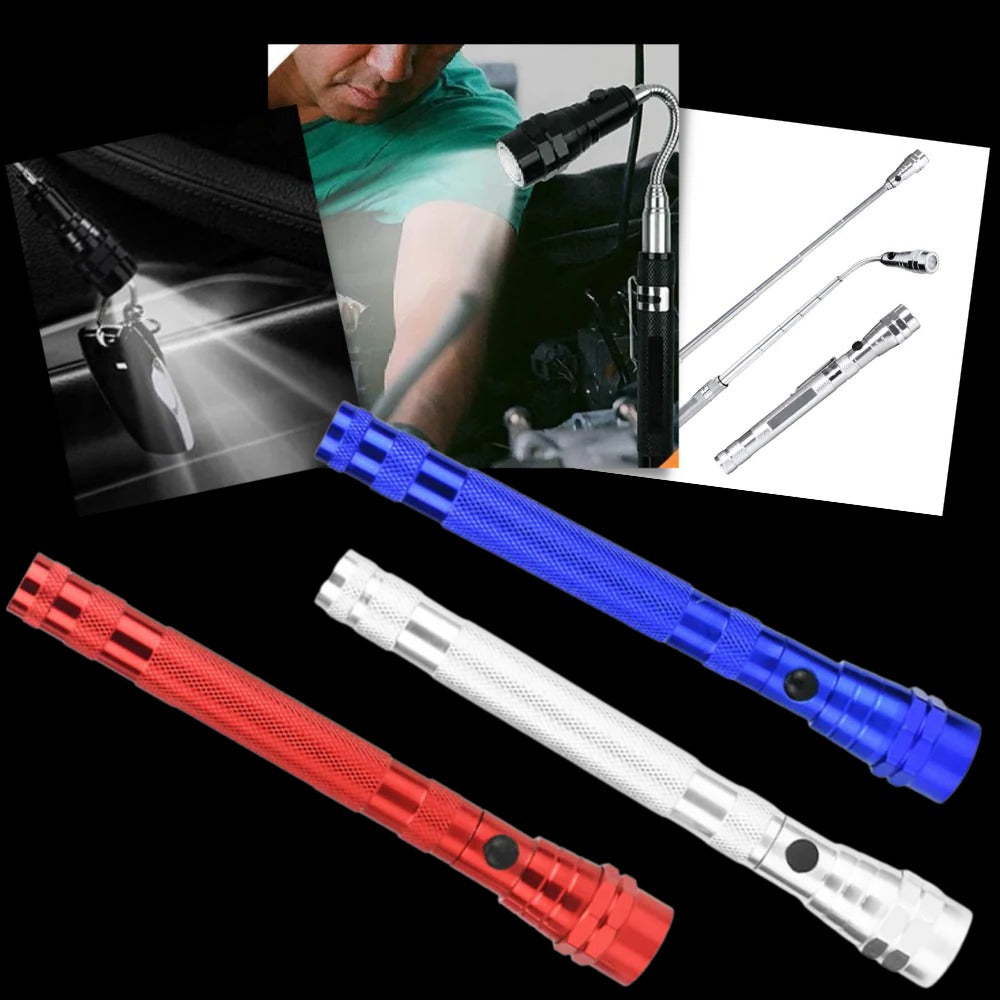 Linterna LED compacta con zoom