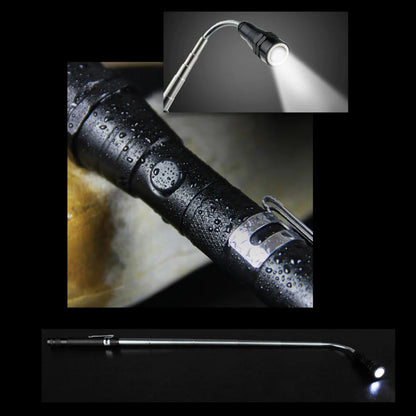 Linterna LED compacta con zoom