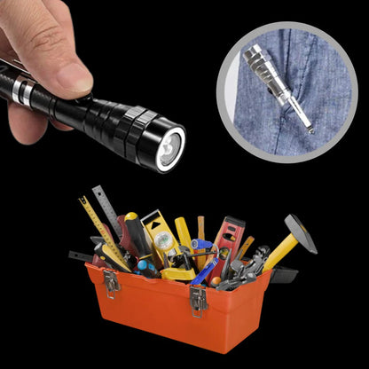 Linterna LED compacta con zoom