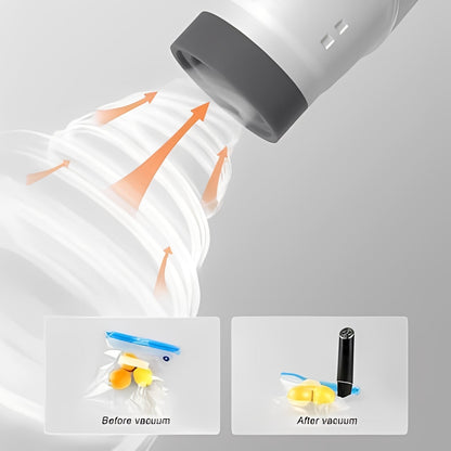 Sellador automático de alimentos para bolsas de almacenamiento herméticas