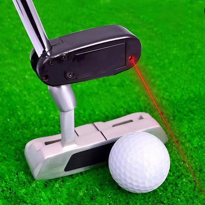 Ayuda láser precisa para el putt de golf con línea de guía de alineación