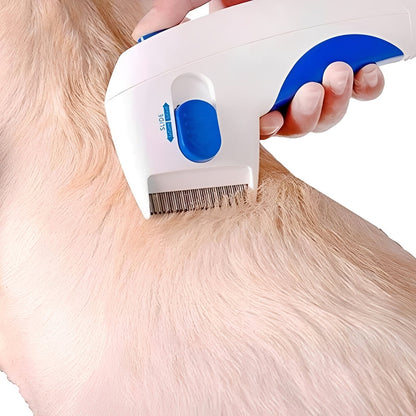 Herramienta eléctrica para la eliminación de pulgas y garrapatas en mascotas
