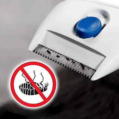 Herramienta eléctrica para la eliminación de pulgas y garrapatas en mascotas
