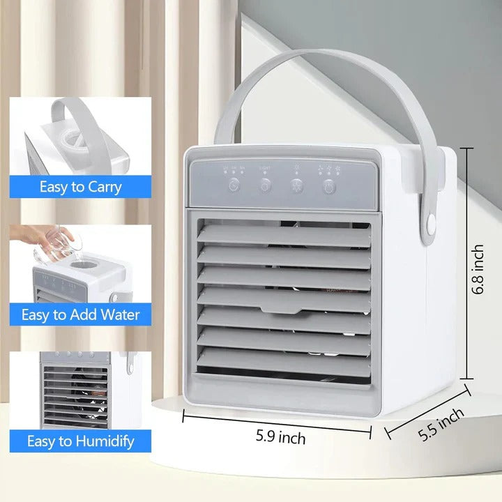 Mini enfriador de aire personal para el hogar y la oficina