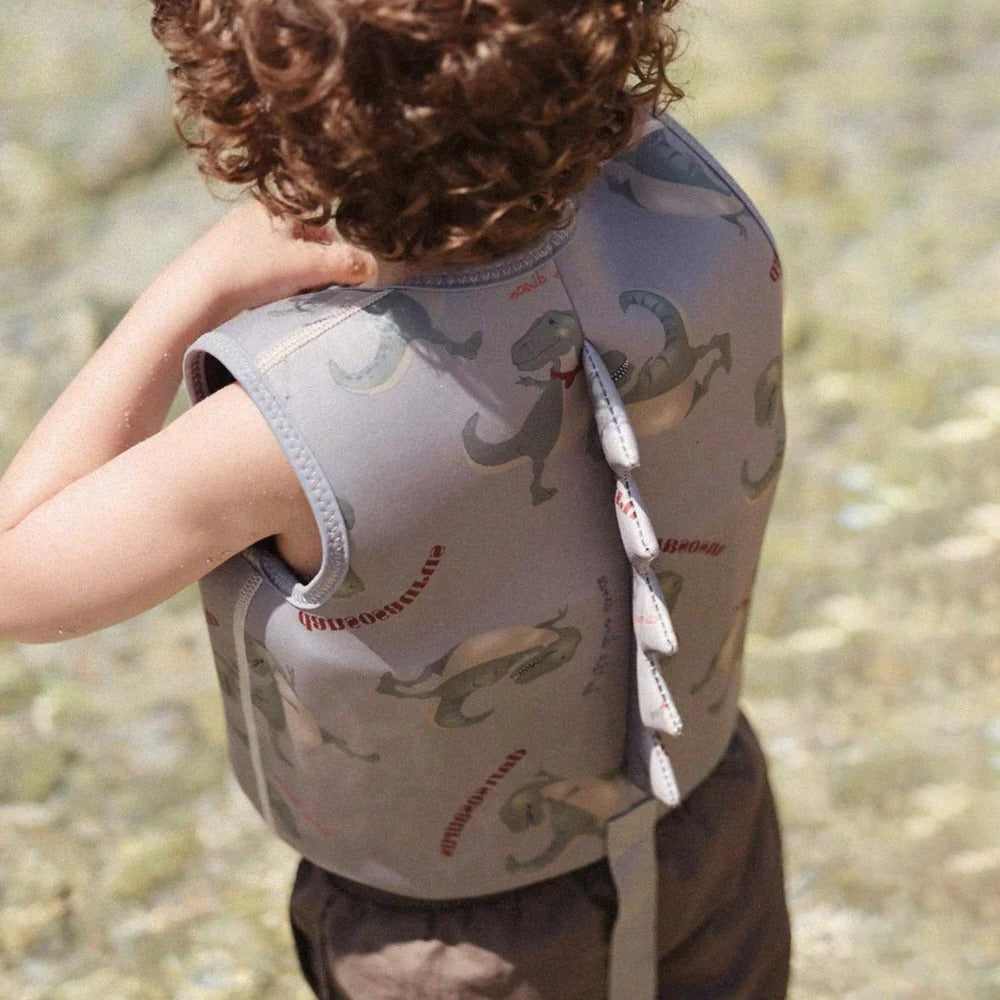 Chaleco de natación para niños, dispositivo de flotación de espuma