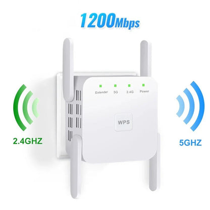 Amplificador de señal celular y repetidor WiFi de largo alcance