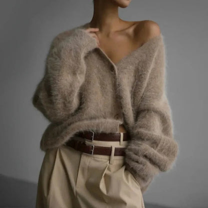 Soft Women's Cashmere Crew Sweater - Ortekor