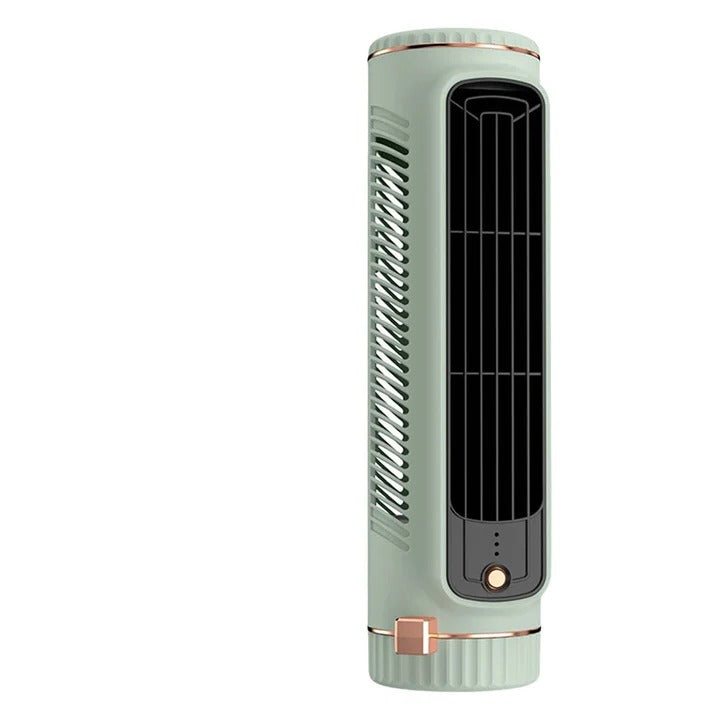Ventilador de escritorio compacto y silencioso con batería recargable