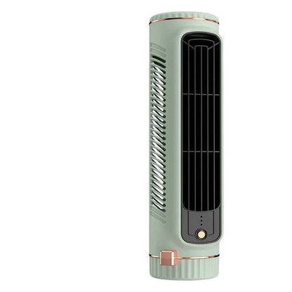 Ventilador de escritorio compacto y silencioso con batería recargable