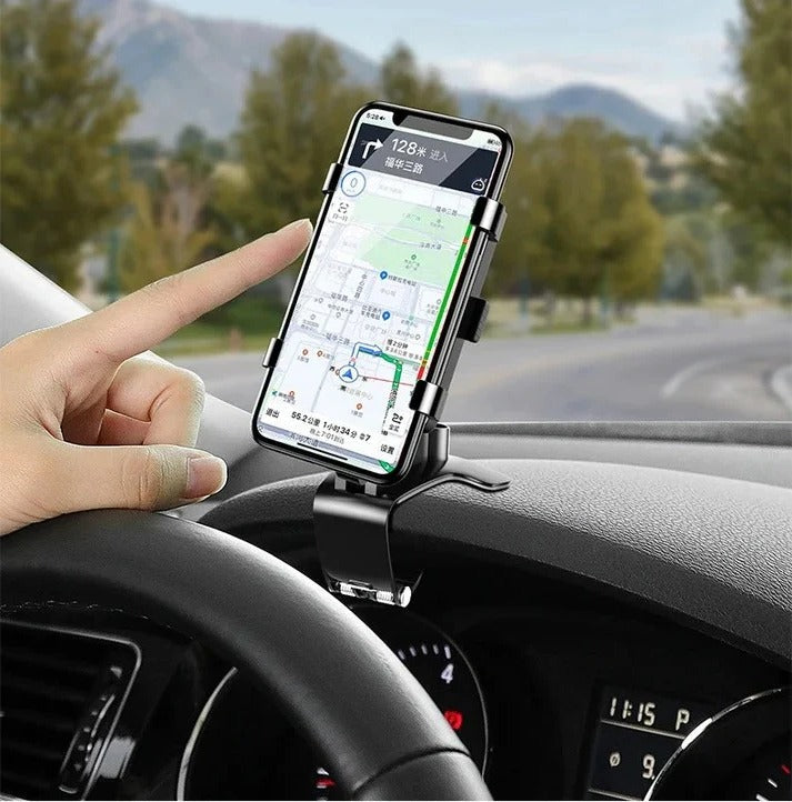 Soporte universal para teléfono de coche con rotación de 360 grados