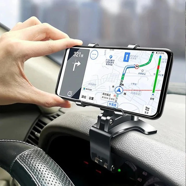 Soporte universal para teléfono de coche con rotación de 360 grados