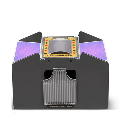 Barajador de cartas automático a pilas