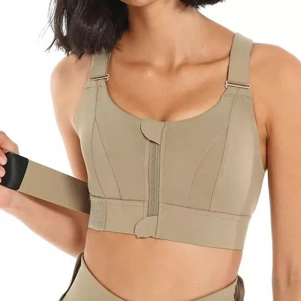 Comfortable Fitness Bra with Customizable Straps - Ortekor
