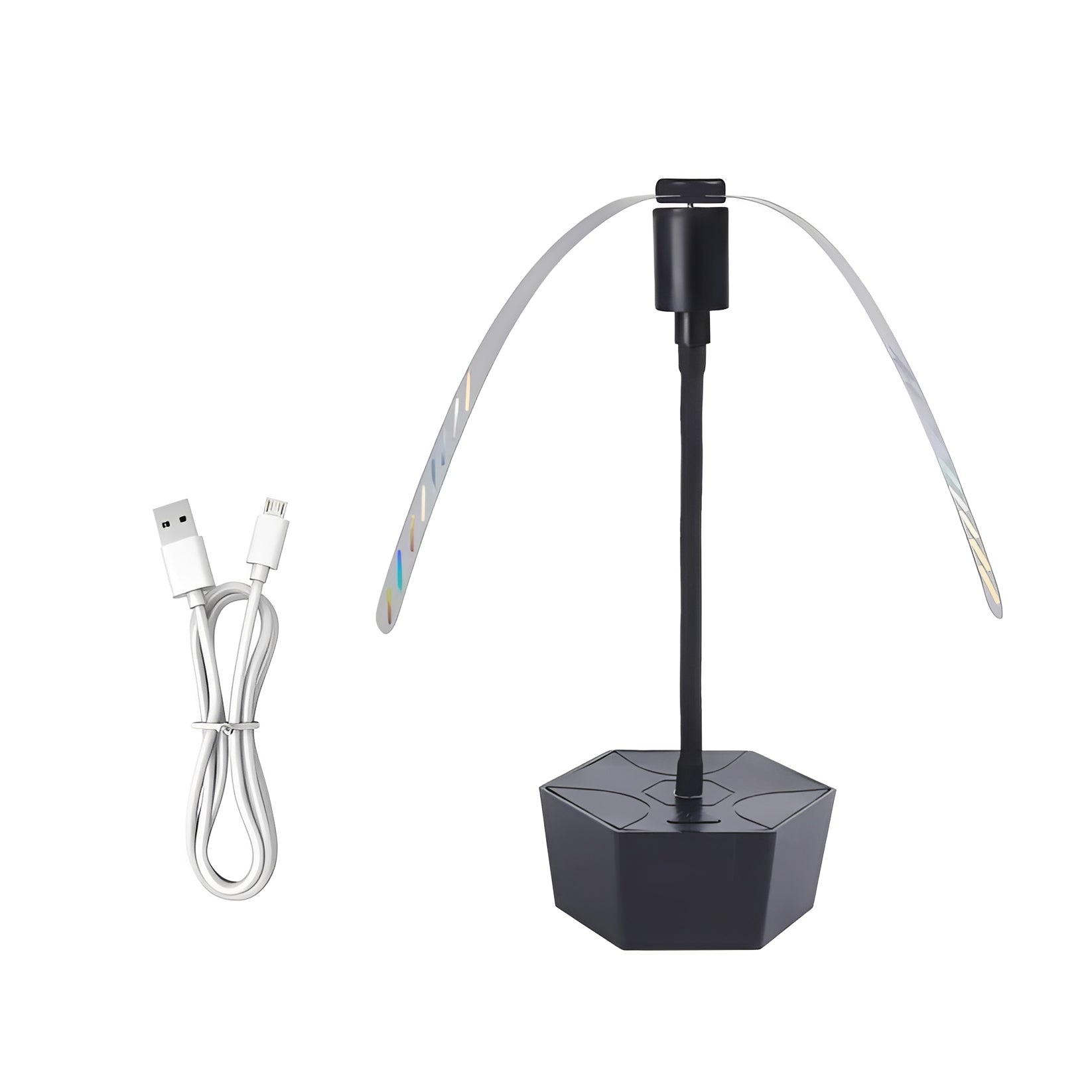 Compact Rechargeable Fly Repellent Fan - Ortekor