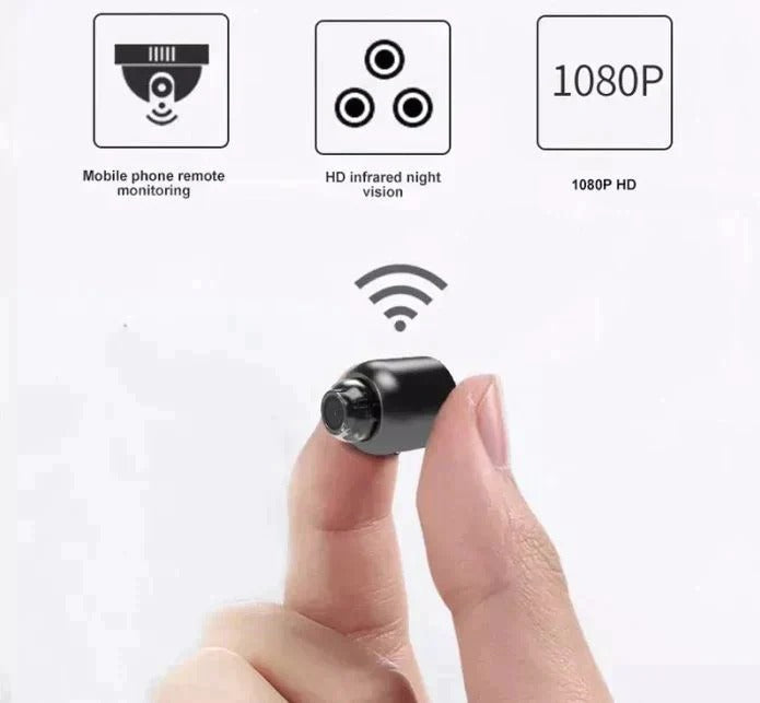 Cámara de seguridad inalámbrica para el hogar y minicámara IP