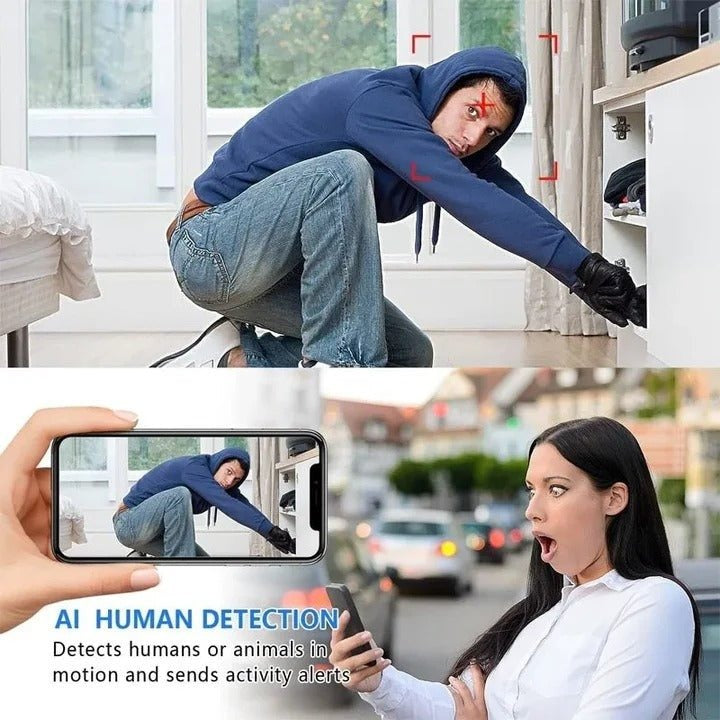 Cámara de seguridad inalámbrica para el hogar y minicámara IP
