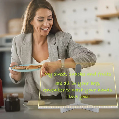 Señal transparente brillante y tablero de pantalla LED