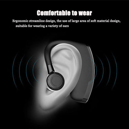 Auriculares Bluetooth compactos y micrófono de oficina