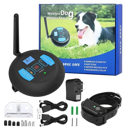 Sistema de barrera de entrenamiento para mascotas y adiestramiento al aire libre