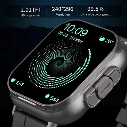 Reloj inteligente Bluetooth de pantalla táctil delgada