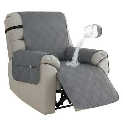 Funda duradera para reclinable con soporte antideslizante para la espalda