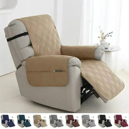 Funda duradera para reclinable con soporte antideslizante para la espalda