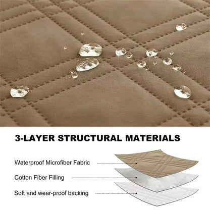 Funda duradera para reclinable con soporte antideslizante para la espalda